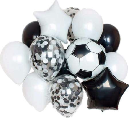 Купить букет из шаров "люблю футбол" в интернет-магазине Праздник цветов и подарков с доставкой по Хабаровску недорого.
