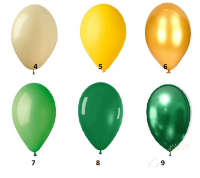 Купить шар латекс однотонный желто-зеленый в интернет магазине Праздник цветов и подарков по доступной цене. Заказать шар латекс однотонный желто-зеленый недорого с доставкой по Хабаровску.