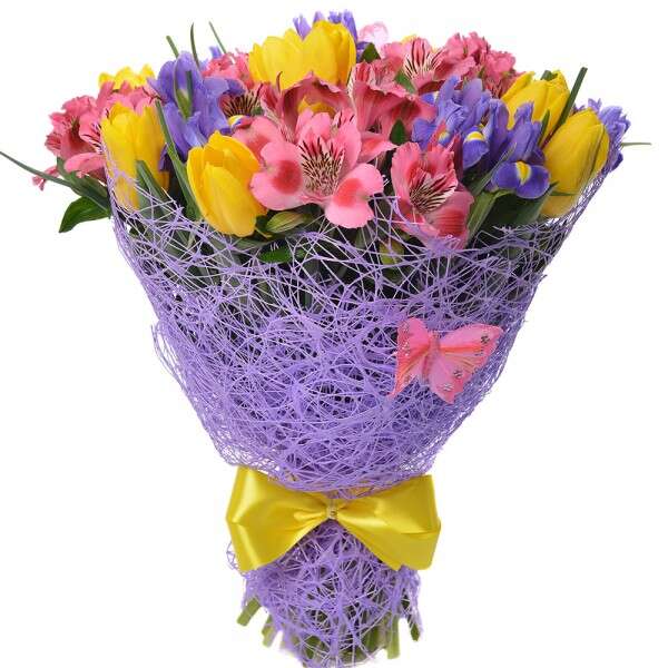 Купить Букет "Романтика" в интернет-магазине Праздник цветов и подарков с доставкой по Хабаровску недорого.