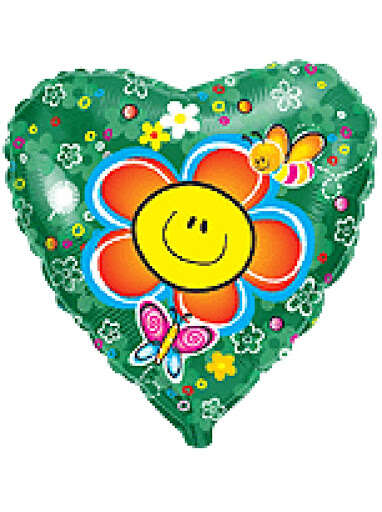Купить Шар фольгированный "Цветочек". в интернет-магазине Праздник цветов и подарков с доставкой по Хабаровску недорого.