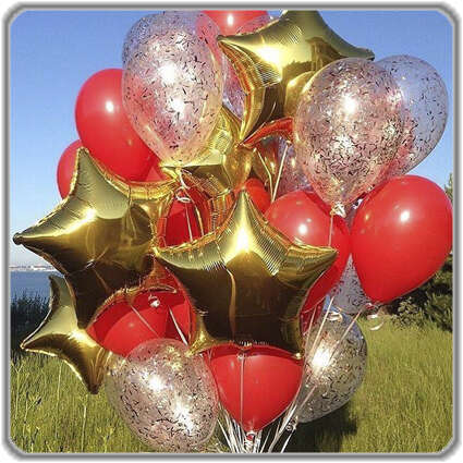 Купить букет из шаров "заветная мечта" в интернет-магазине Праздник цветов и подарков с доставкой по Хабаровску недорого.