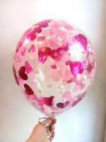 Купить шар с конфетти 2 в интернет магазине Праздник цветов и подарков по доступной цене. Заказать шар с конфетти 2 недорого с доставкой по Хабаровску.