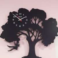 Часы дерево 