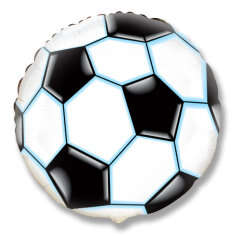 Купить Шар фольгированный "футбольный мяч". в интернет-магазине Праздник цветов и подарков с доставкой по Хабаровску недорого.